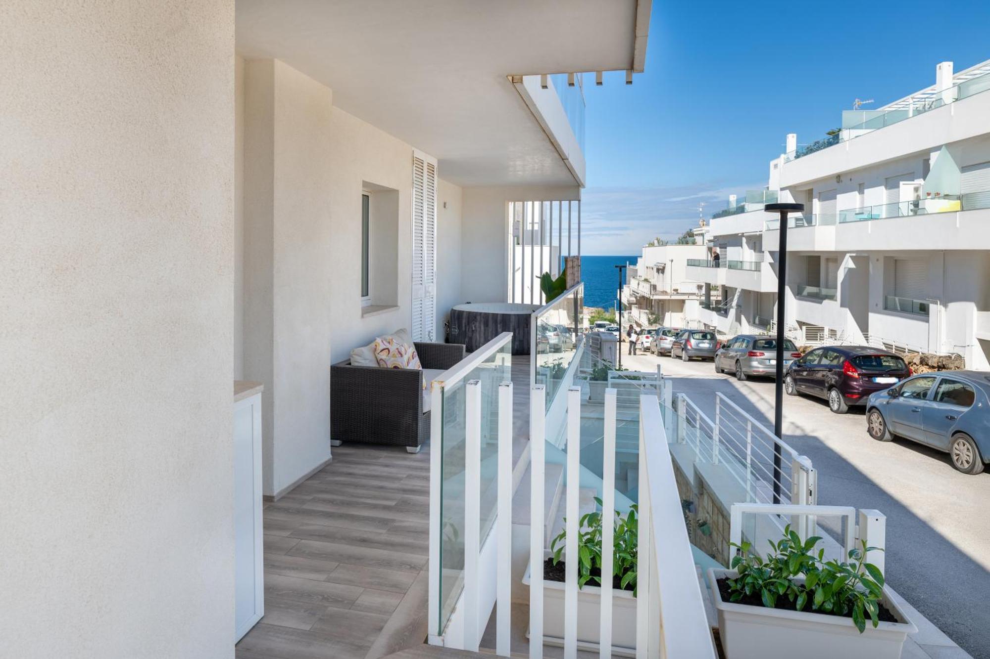 Exclusive Deluxe Apt Up To 6 People & Heated Tub Polignano a Mare Exteriér fotografie